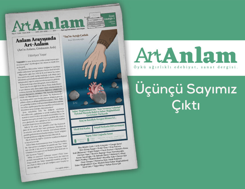 ArtAnlam’ın Üçüncü Sayısı Okurla Buluştu